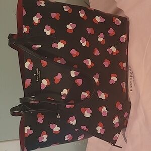 Kate spade reversible heart flutter tote